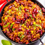 flavor-packet vegetarian taco skillet
