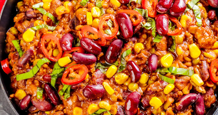 Flavored-Packed Vegetarian Taco Skillet: One Pan-Wonder Recipe