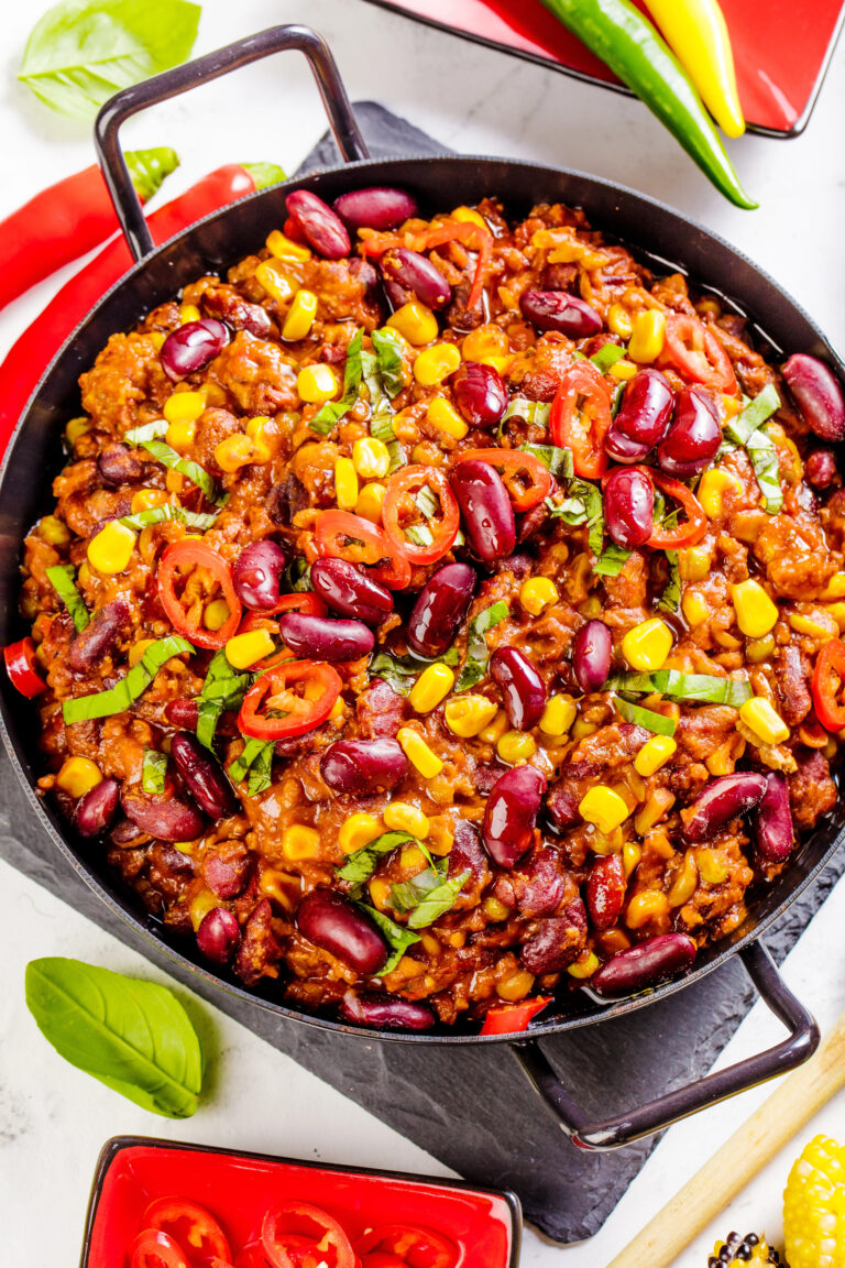 flavor-packet vegetarian taco skillet