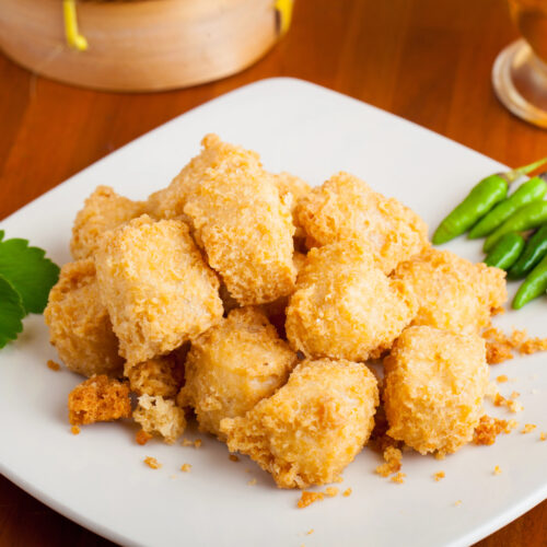 crispy fried tofu