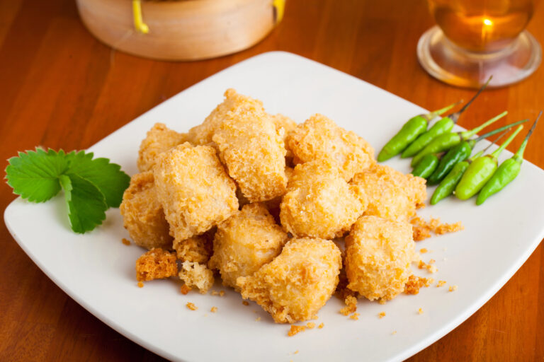 crispy fried tofu
