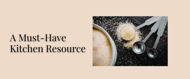 A Must-Have Kitchen Resource