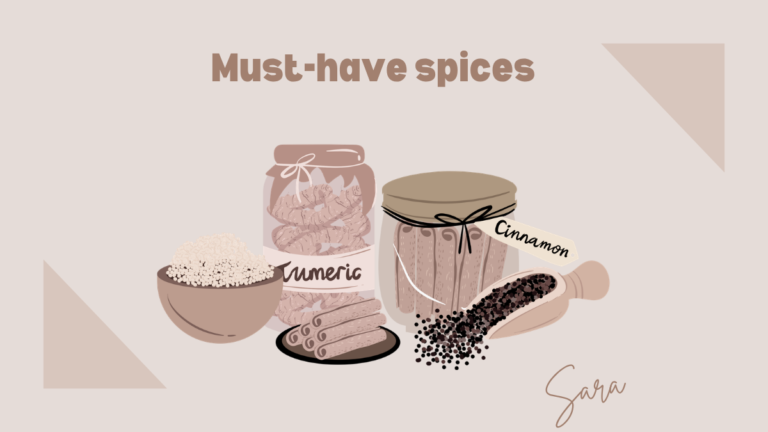  Must-have spices (your core pantry)