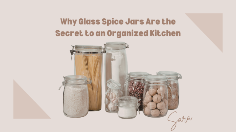 Why Glass Spice Jars Are the Secret to an Organized Kitchen