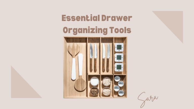 Essential Drawer Organizing Tools