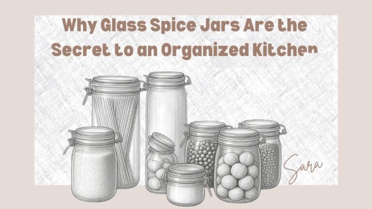 Why Glass Spice Jars Are the Secret to an Organized Kitchen