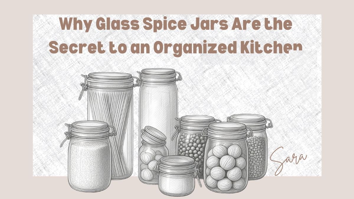 Why Glass Spice Jars Are the Secret to an Organized Kitchen