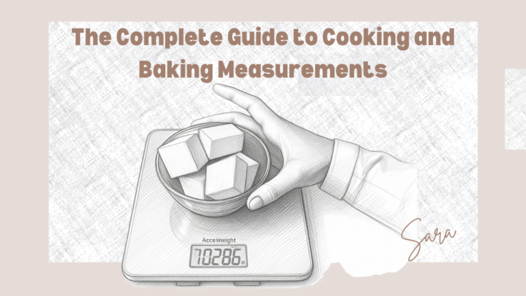 The Complete Guide to Cooking and Baking Measurements