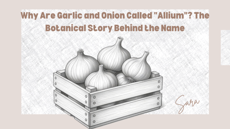 Why Are Garlic and Onion Called “Allium”? The Botanical Story Behind the Name